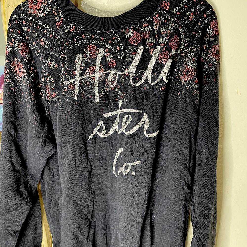 Hollister oversized Long Sleeve Tee